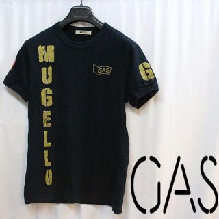 ガス　ジーンズ　GAS  jeans  Tシャツ　イタリア　ロゴ　Sサイズ