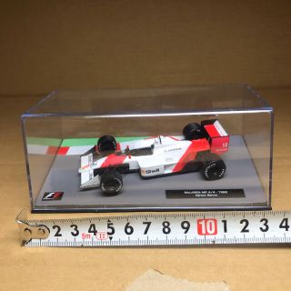 マクラーレン(Maclaren)の1/43  マクラーレン MP4/4-1988 F1 アイルトンセナ　ミニカー (ミニカー)