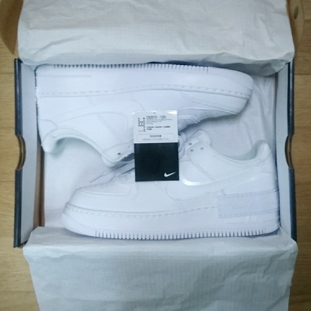 NIKE(ナイキ)のNike Air Force 1 shadow TRIPLE WHT us10 メンズの靴/シューズ(スニーカー)の商品写真