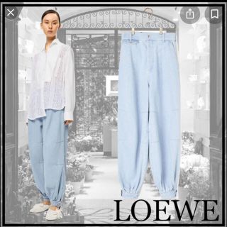 ロエベ(LOEWE)のロエベ　loewe ワイドパンツ　ジーンズ　バルーンパンツ　2020ss(デニム/ジーンズ)