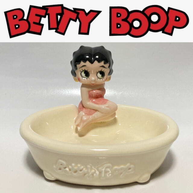 90s　ベティちゃん　ソープトレイ　betty boop　石鹸置き　新品　貴重