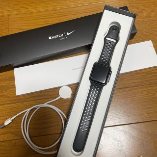 アップルウォッチ(Apple Watch)のApple Watch series3 NIKE 42mm(腕時計(デジタル))