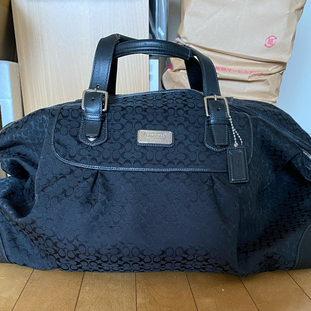 ボストンバッグCOACH シグネチャー ボストンバッグ