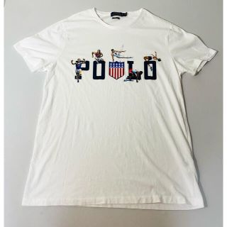 ポロラルフローレン(POLO RALPH LAUREN)のpolo ralph lauren tシャツ オリンピック　ポロ　tシャツ L(Tシャツ/カットソー(半袖/袖なし))