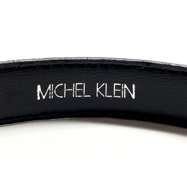 MICHEL KLEIN(ミッシェルクラン)のミッシェルクラン MICHEL KLEIN ベルト　黒 レディースのファッション小物(ベルト)の商品写真