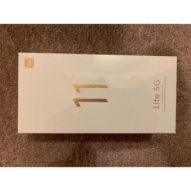 【新品】Xiaomi Mi 11 lite 5g ミントグリーン 日本版2358無線
