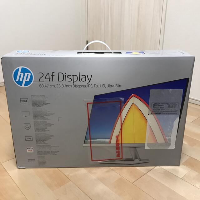 HP(ヒューレットパッカード)のHP 24f 23.8インチ ディスプレイ(ブラック) スマホ/家電/カメラのPC/タブレット(ディスプレイ)の商品写真