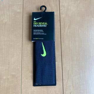 NIKE - NIKE(ナイキ) DRI-FIT リビール ヘッドバンド ブラックイエロー