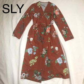 スライ(SLY)のSLY✿花柄ガウン(ロングワンピース/マキシワンピース)