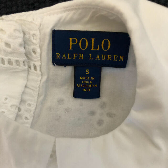 POLO RALPH LAUREN(ポロラルフローレン)の【ラルフローレン】 ワンピース 115㎝　☆タグ付き☆ キッズ/ベビー/マタニティのキッズ服女の子用(90cm~)(ワンピース)の商品写真