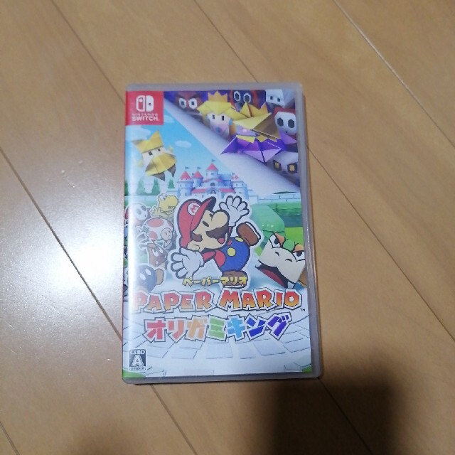 任天堂(ニンテンドウ)のペーパーマリオ オリガミキング Switch エンタメ/ホビーのゲームソフト/ゲーム機本体(家庭用ゲームソフト)の商品写真