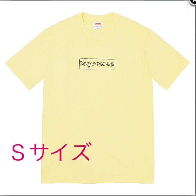 Tシャツ/カットソー(半袖/袖なし)supreme kaws chalk logo tee