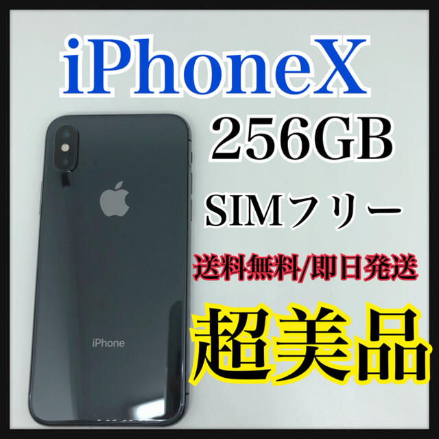 【超美品】【A】iPhone 本体　256 gb SIMフリー 100%