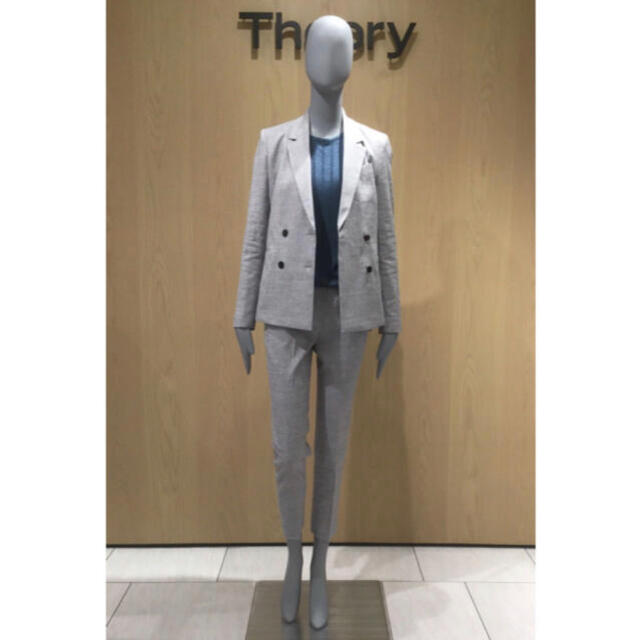 Theory 19ss リネンダブルジャケット