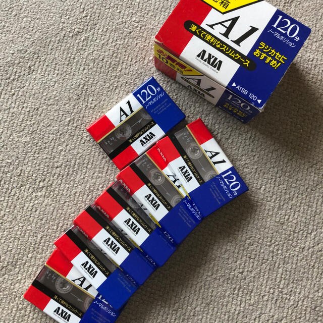 富士フイルム(フジフイルム)のカセットテープ、7個セット スマホ/家電/カメラのオーディオ機器(その他)の商品写真