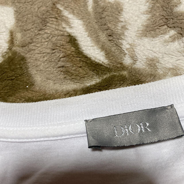 Dior Homme KAWS bee tee tシャツ m 白 カウズ - www