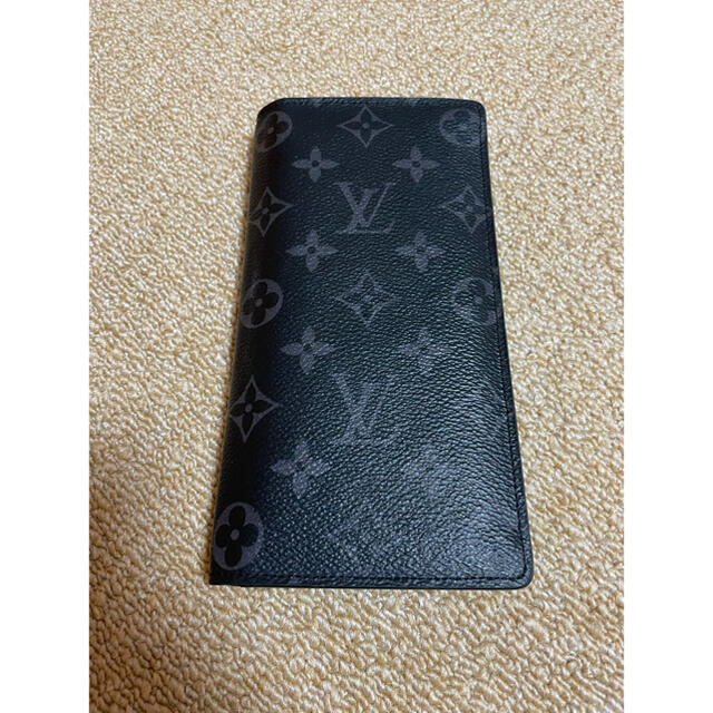 美品！LOUIS VUITTON ポルトフォイユ・ブラザ モノグラムエクリプス