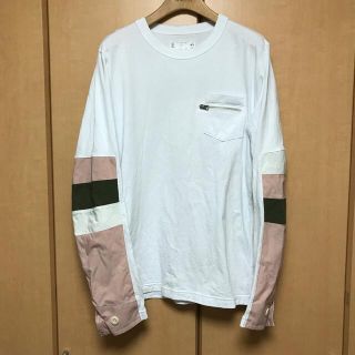 サカイ(sacai)のsacai サカイ　21SS Jersey Long Sleeve カットソー(Tシャツ/カットソー(七分/長袖))