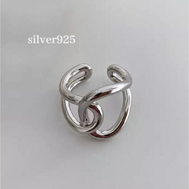 BEAUTY&YOUTH UNITED ARROWS(ビューティアンドユースユナイテッドアローズ)のsilver925  変形リング レディースのアクセサリー(リング(指輪))の商品写真