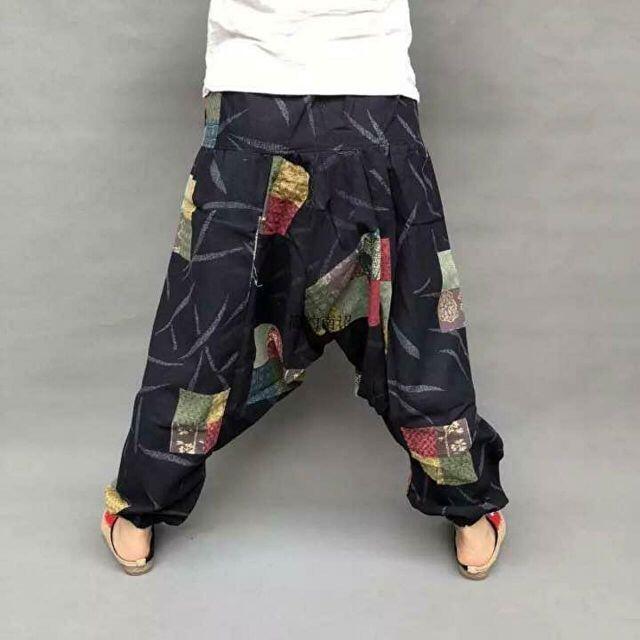 サルエルパンツ】夏用 アジアン エスニック系 アラジン和風 ヨウジ ヤマモト系の通販 by K サルエルパンツ】夏用 アジアン エスニック系 アラジン和風 ヨウジ ヤマモト系の通販 by K