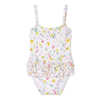 プチバトー(PETIT BATEAU)の新品未使用　プチバトー　24m    花柄水着(水着)