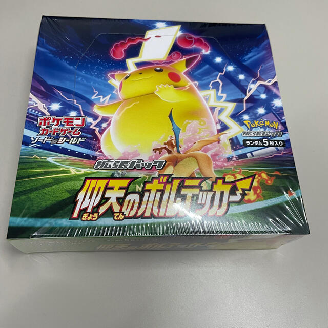 ポケモン(ポケモン)のポケモンカード 仰天のボルテッカー 1BOX エンタメ/ホビーのトレーディングカード(Box/デッキ/パック)の商品写真