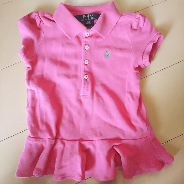 POLO RALPH LAUREN(ポロラルフローレン)のラルフローレン ポロシャツ キッズ/ベビー/マタニティのキッズ服女の子用(90cm~)(Tシャツ/カットソー)の商品写真