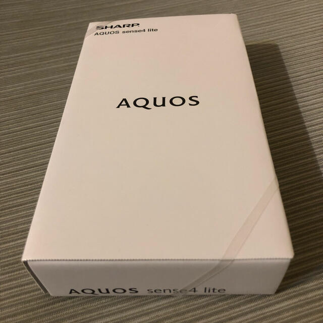 【新品】AQUOS sense4 lite ライトカッパー SIMフリースマートフォン本体