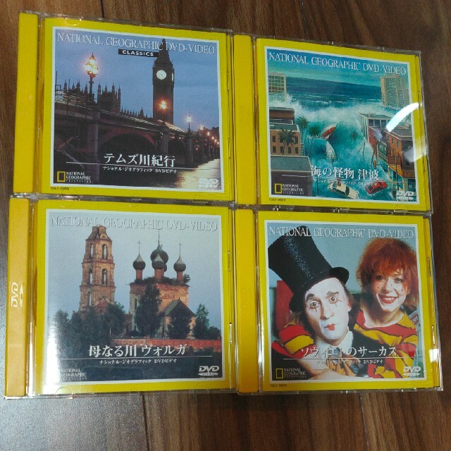 DVD4枚セット NATIONAL GEOGRAHIC エンタメ/ホビーのDVD/ブルーレイ(ドキュメンタリー)の商品写真