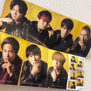 ジャニーズウエスト(ジャニーズWEST)のピンナップ ジャニーズWEST × SexyZone(アイドルグッズ)