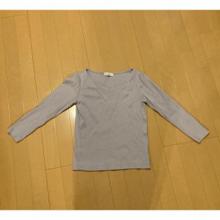 ユナイテッドアローズグリーンレーベルリラクシング(UNITED ARROWS green label relaxing)の【GREEN LABEL RELAXING】ボートネックカットソー　ラベンダー(カットソー(長袖/七分))