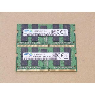 DDR4メモリー 32GB(16GB×2) PC4-2133P ノートPC用(PCパーツ)