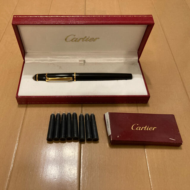 【Cartier】万年筆　インク9本付き