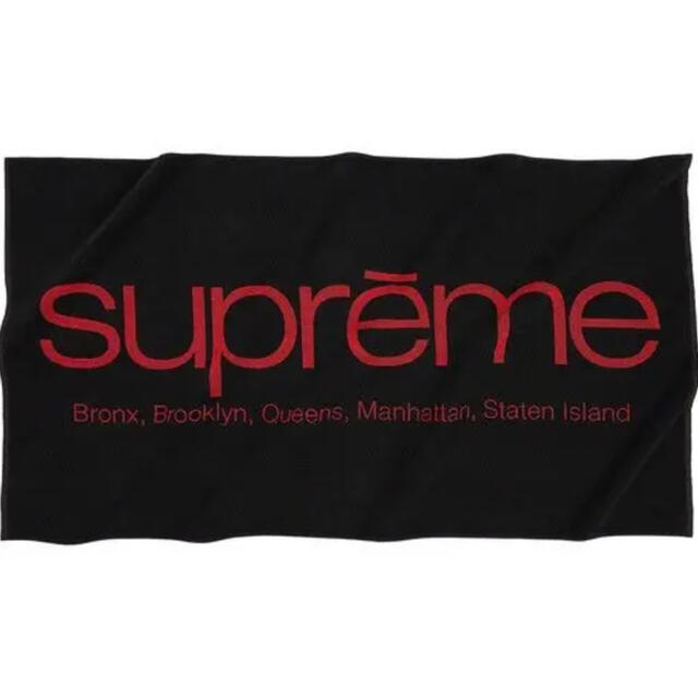 Supreme(シュプリーム)のsupreme  Five Boroughs Towel Black メンズのファッション小物(その他)の商品写真
