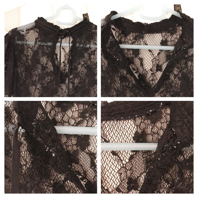 Honey mi Honey(ハニーミーハニー)のlace blouse レディースのトップス(シャツ/ブラウス(半袖/袖なし))の商品写真
