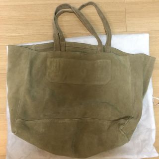 ザラ(ZARA)のZARAリアルスエードトートバッグ(トートバッグ)