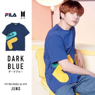 フィラ(FILA)のBTS FILA コラボ Ｔシャツ グク  着用モデル(Tシャツ(半袖/袖なし))