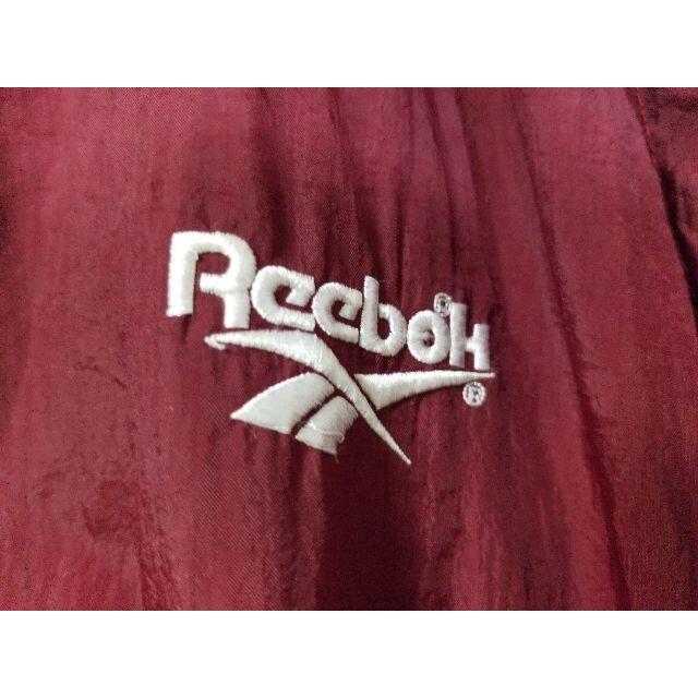 【ヴィンテージ】Reebok　90S　ナイロンジャケット　デカロゴ　ビッグロゴ