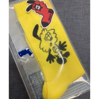 Whimsy x VERDY VICK SOCKS YELLOW(ソックス)