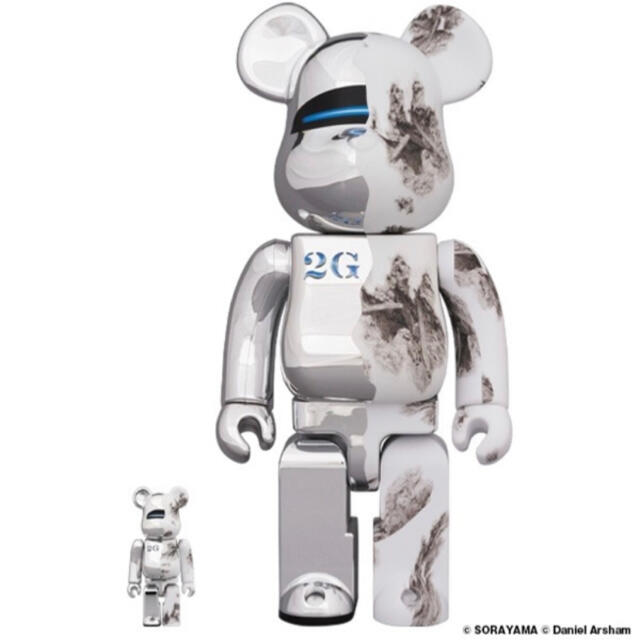 BE@RBRICK SORAYAMA Daniel Arsham 2G