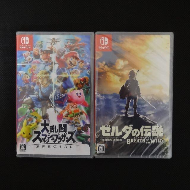 新品 未開封 大乱闘スマッシュブラザーズ ゼルダの伝説 Switchソフト2