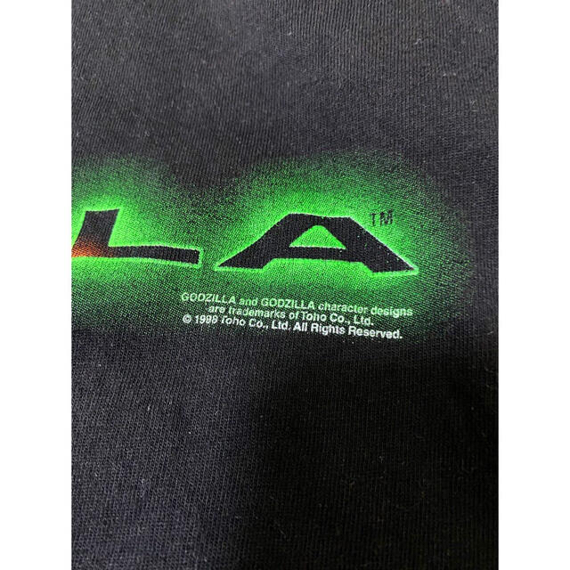 美品 vintage 1998年製 ハリウッド版ゴジラ GOZILLA Tシャツ メンズのトップス(Tシャツ/カットソー(半袖/袖なし))の商品写真