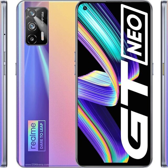Realme GT Neo 8GB/128GB Aurora 中古品 スマホ/家電/カメラのスマートフォン/携帯電話(スマートフォン本体)の商品写真