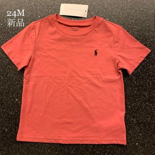 ラルフローレン(Ralph Lauren)の【新品】ラルフローレン　Tシャツ　赤　ポロ(Tシャツ/カットソー)