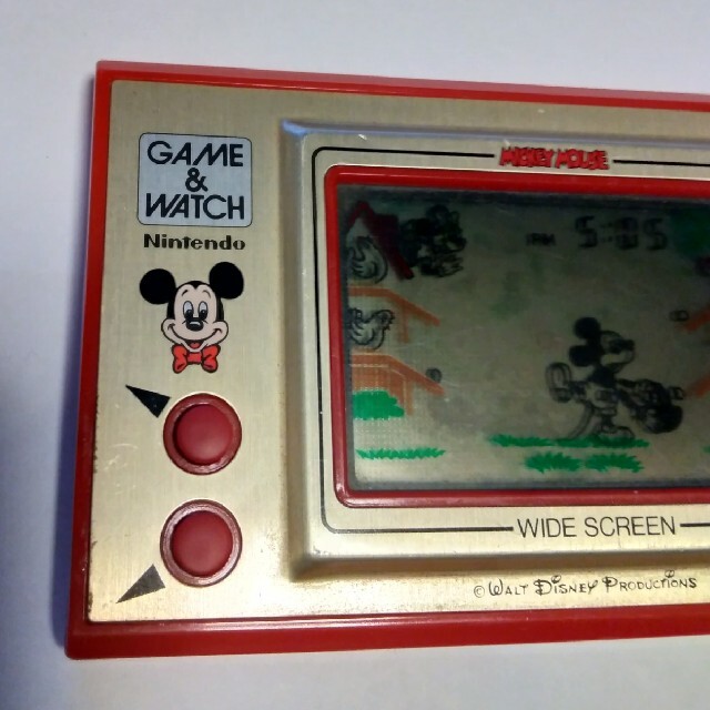 任天堂(ニンテンドウ)のGAME&WATCH ミッキーマウス ジャンク品 エンタメ/ホビーのゲームソフト/ゲーム機本体(携帯用ゲーム機本体)の商品写真