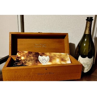 ドンペリニヨン(Dom Pérignon)のドンペリゴールド空き箱、空き瓶(シャンパン/スパークリングワイン)