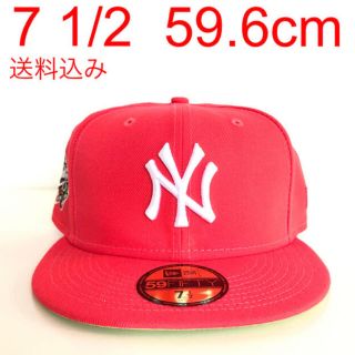 NEW ERA 59fifty ツバ裏イエロー　テキサス　レンジャーズ