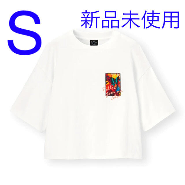GU(ジーユー)のGU グラフィック　Tシャツ　蜷川実花 レディースのトップス(Tシャツ(半袖/袖なし))の商品写真