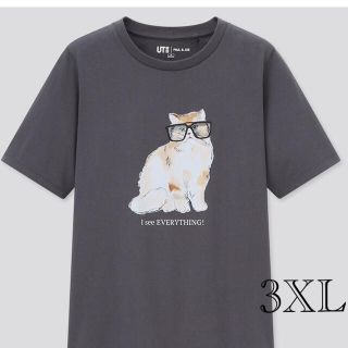 ポールアンドジョー(PAUL & JOE)のポール&ジョー　ユニクロ　Tシャツ　3XL(Tシャツ(半袖/袖なし))