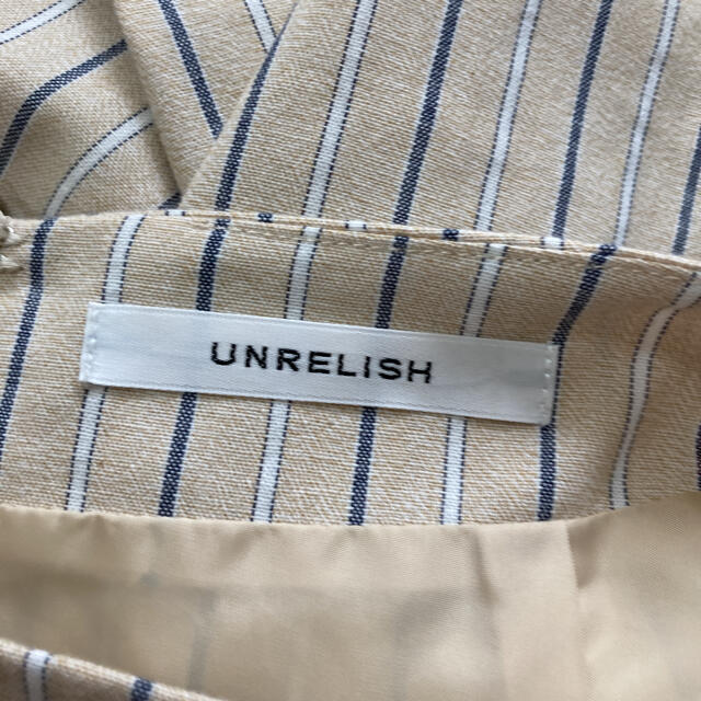 UNRELISH(アンレリッシュ)の UNRELISH 巻きスカート風　美品 レディースのスカート(ひざ丈スカート)の商品写真